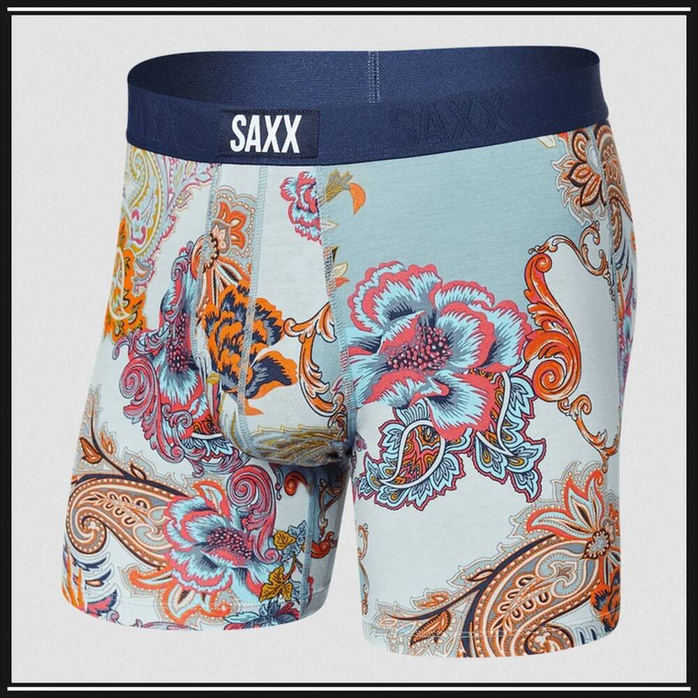 NEW SAXX men's ultra boxer brief in embellished story